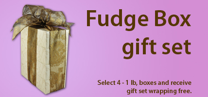fudge box gift set